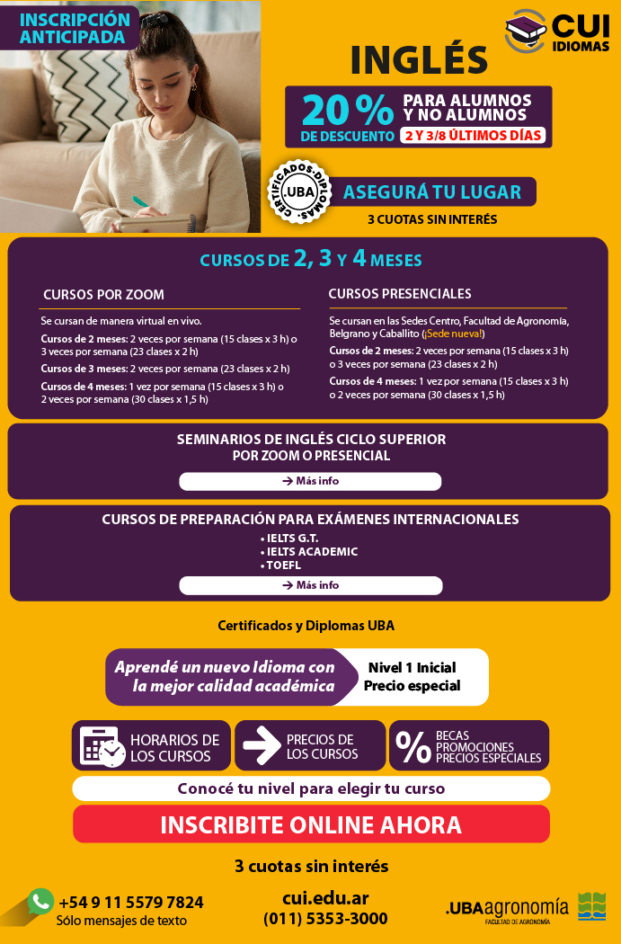 Comunicacion importante