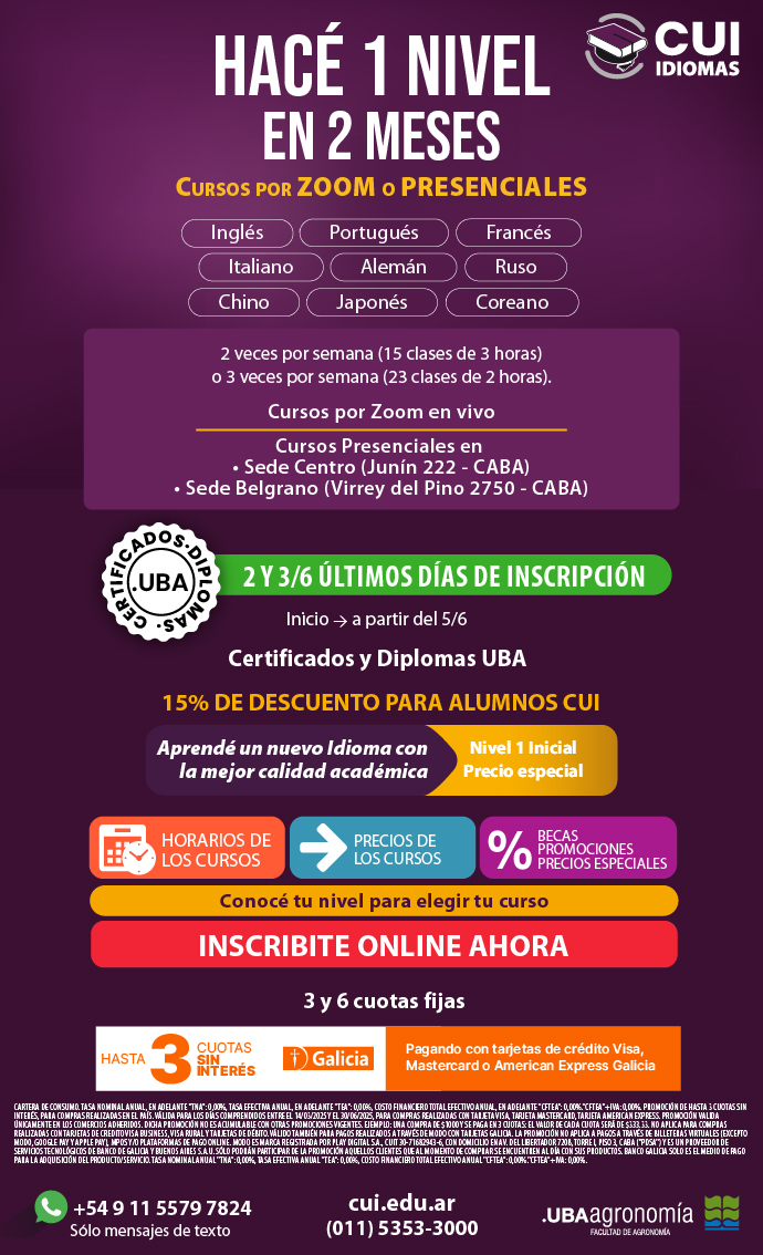 Comunicacion importante
