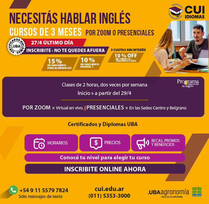 Comunicacion importante