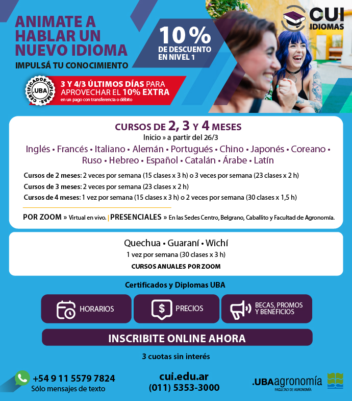 Comunicacion importante