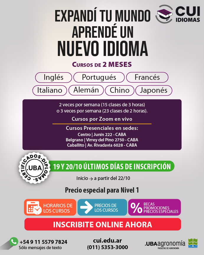 Comunicacion importante