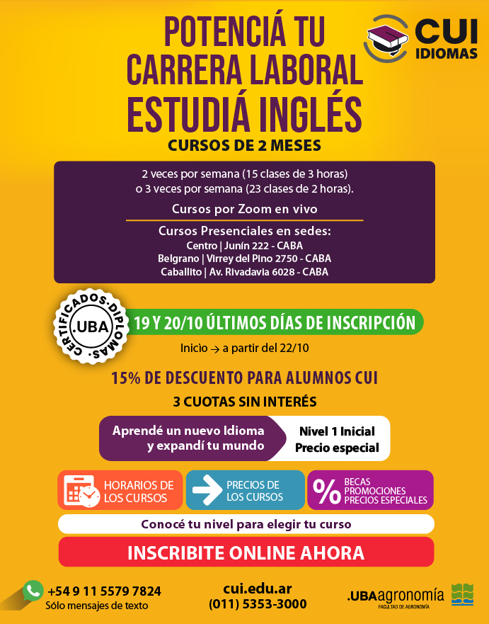 Comunicacion importante