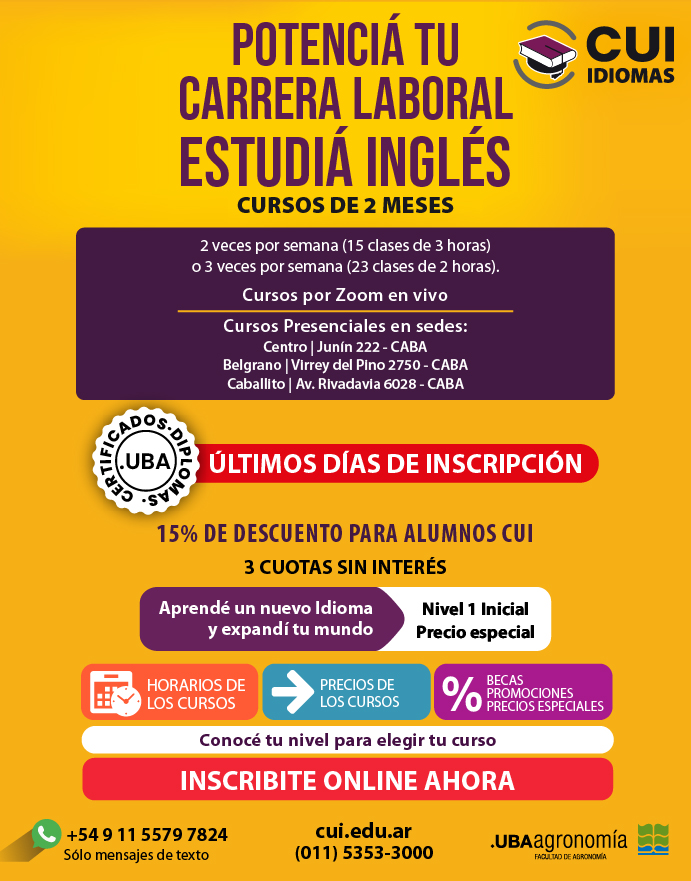 Comunicacion importante