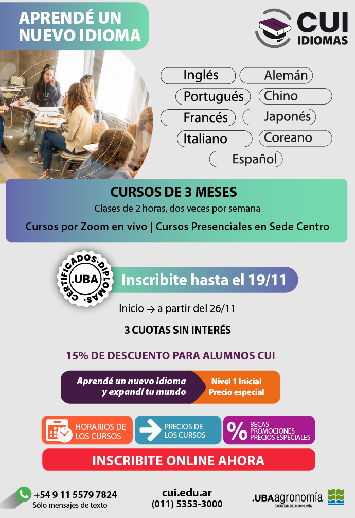 Comunicacion importante