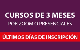 ÚLTIMOS DÍAS DE INSCRIPCIÓN A CURSOS TRIMESTRALES
