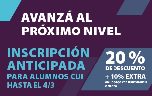 INSCRIPCIÓN ANTICIPADA PARA ALUMNOS CUI