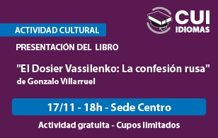 GONZALO VILLARRUEL PRESENTA SU NUEVA NOVELA